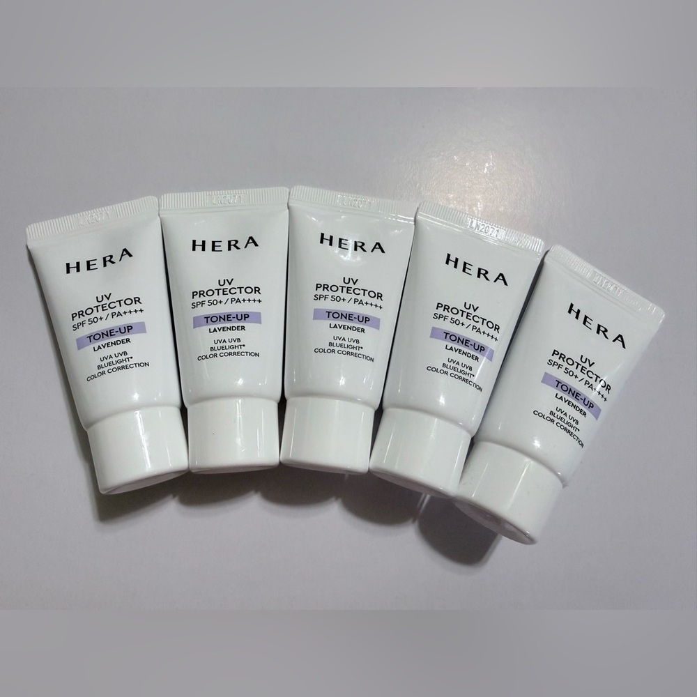 HERA UV Protector Tone-Up Lavender 15ml x 5pcs Premium K-Beauty